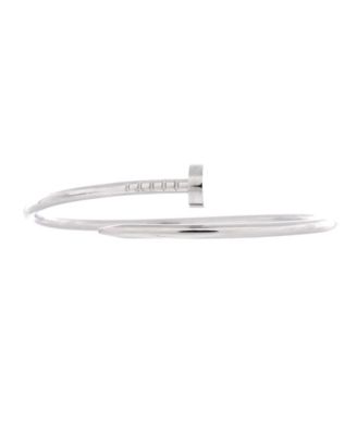  Small Juste un Clou Bracelet 18K White Gold