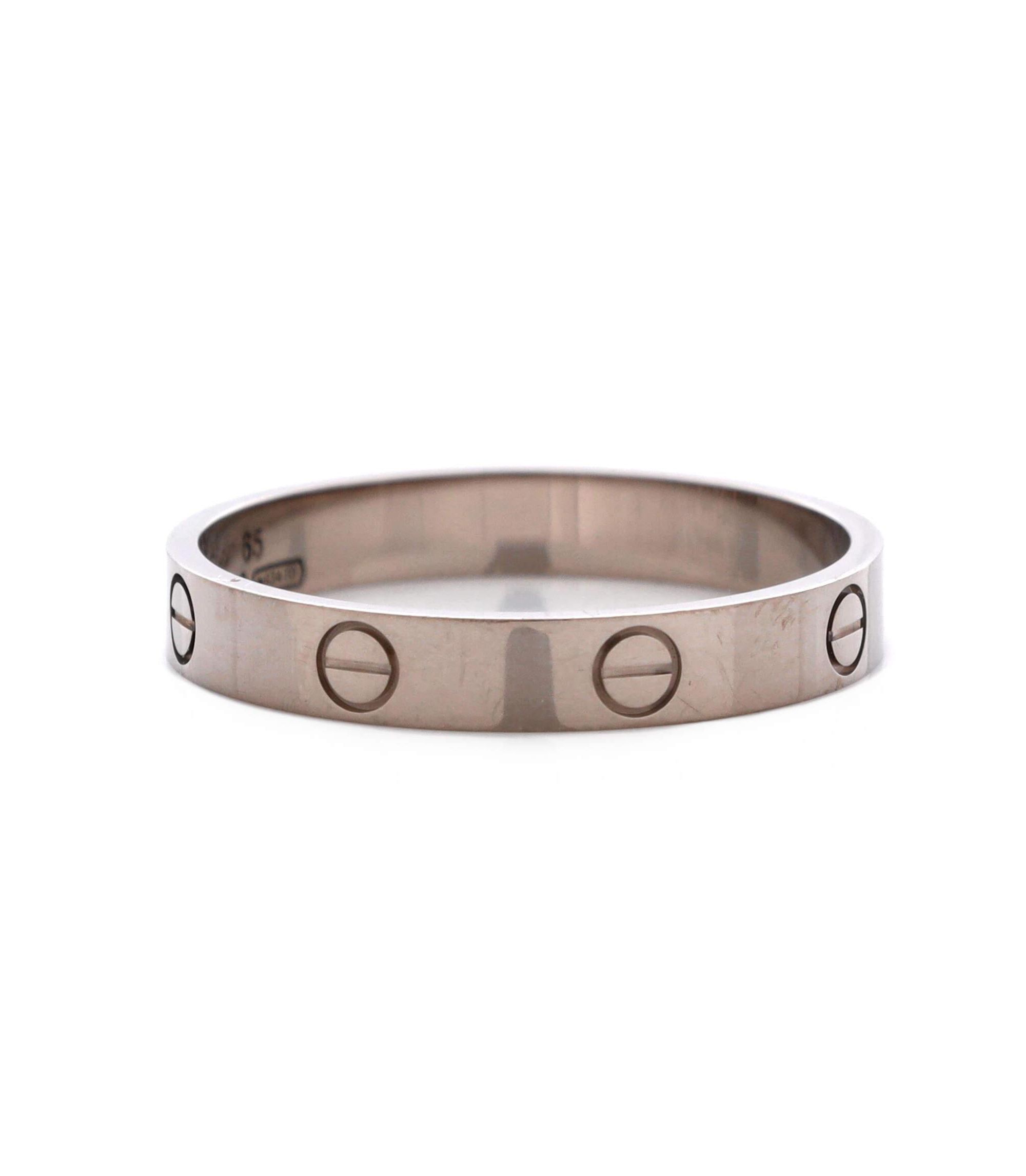 Love Wedding Band Ring 18K Gold — Image 3