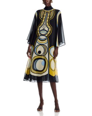 Magnifico Silk Midi Dress