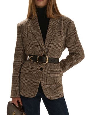 Favorite Daughter The Dean Plaid Blazer