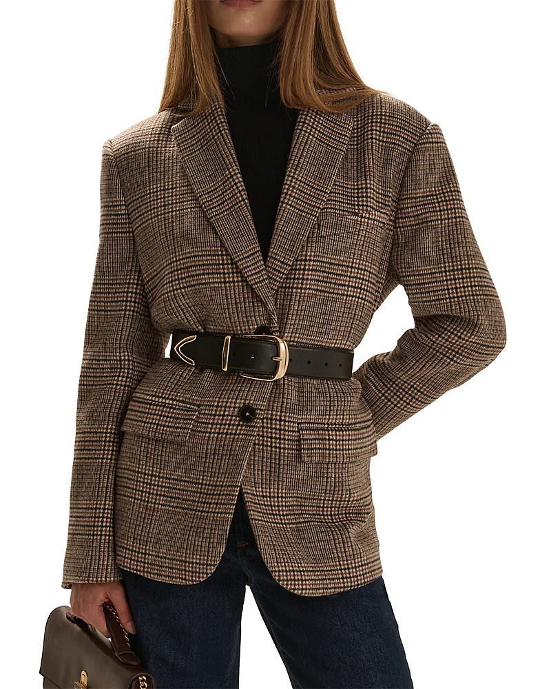 Favorite Daughter The Dean Plaid Blazer