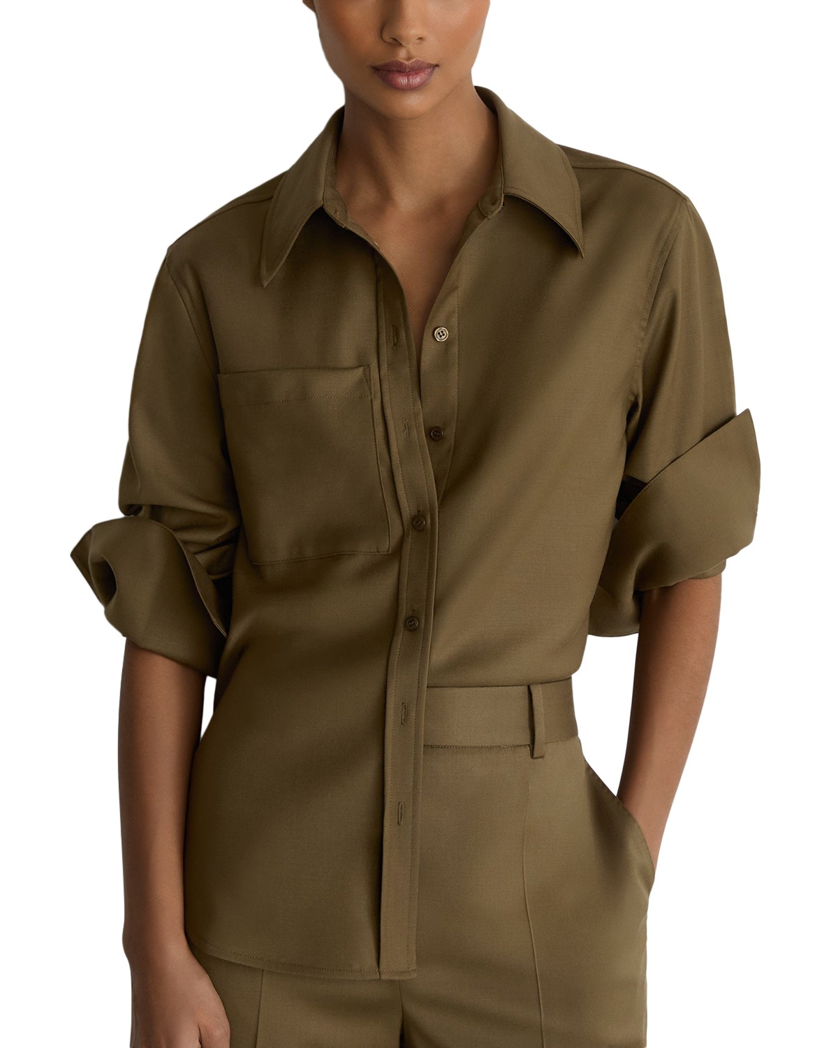 Adie Wool Stretch Shirt