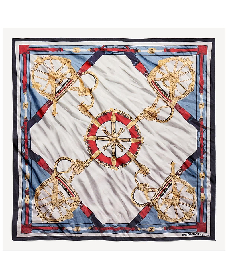 Balenciaga Ai Scarf