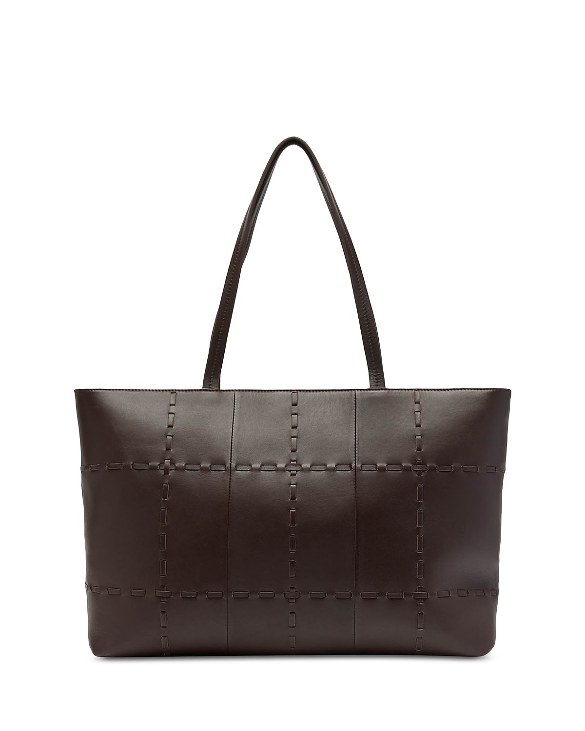 Whistles Whipstitch Large Leather Tote