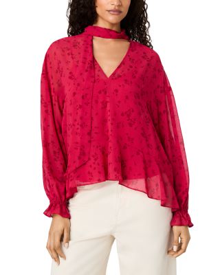 Marina Silky Chiffon Blouse 