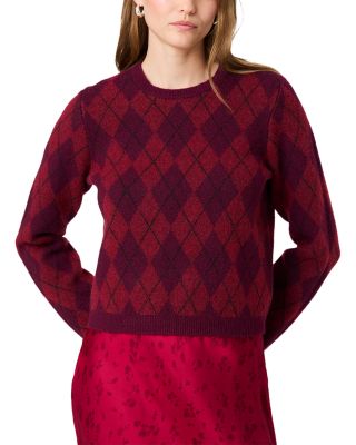 Koda Knit Argyle Sweater