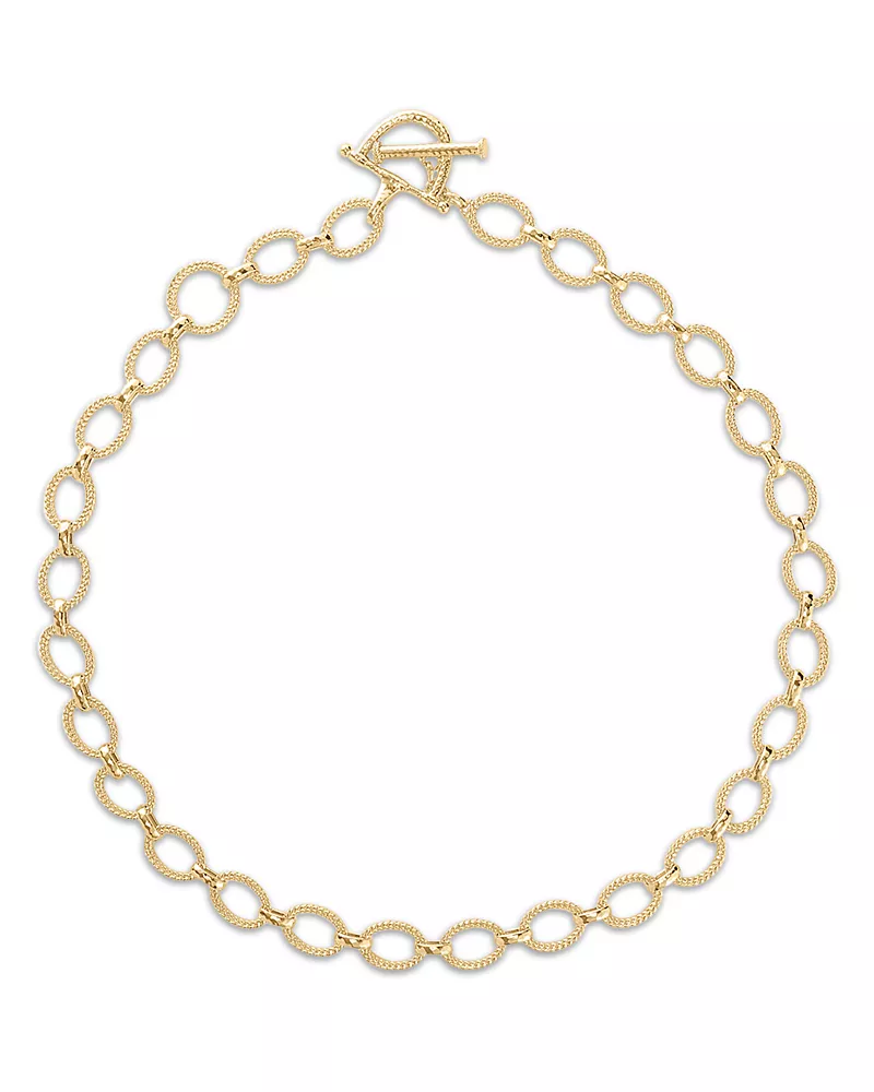 Anabel Aram Cheval Braided Chain Convertible Necklace, 22