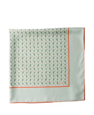 Printed Twill Scarf 90