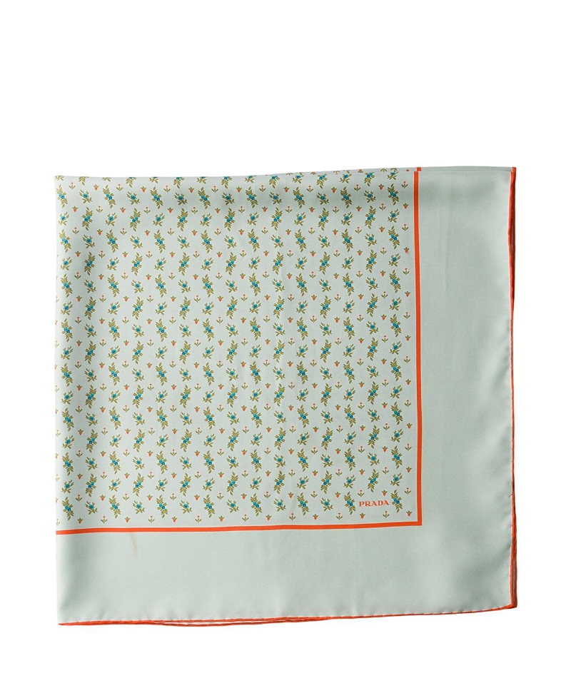 Prada Printed Twill Scarf 90