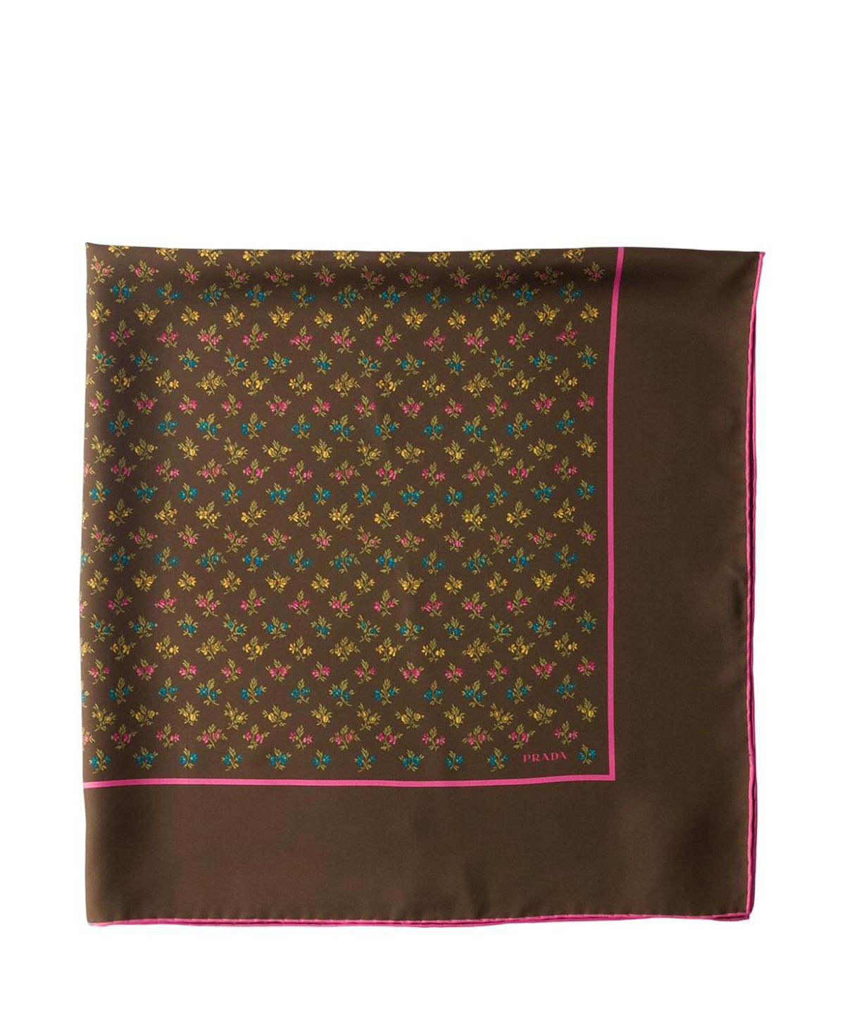 Prada Printed Twill Scarf 90