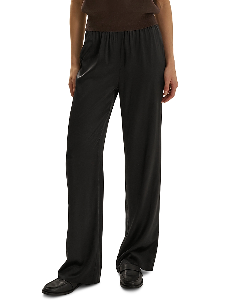 Favorite Daughter The Everything Elastic Pull On Pants In Black