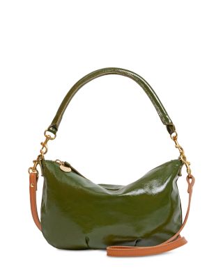 Small Leather Messenger Crossbody