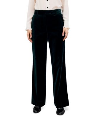 Mya Velvet Wide Leg Pants