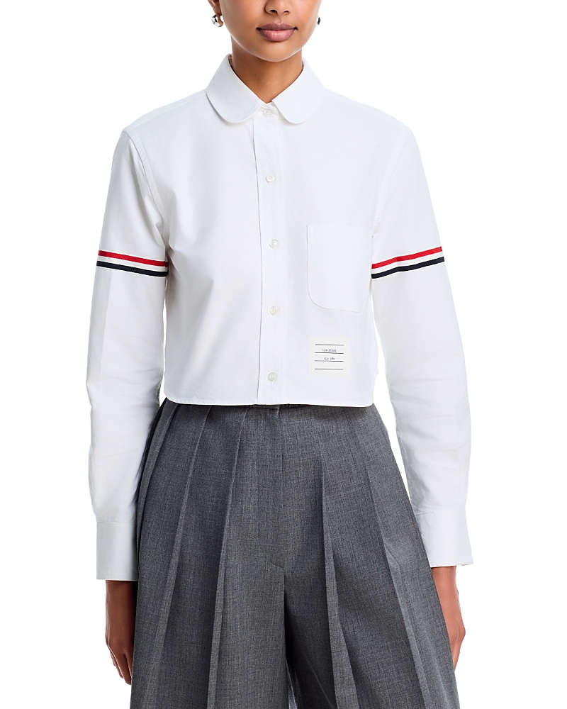 Thom Browne Cotton Cropped Shirt