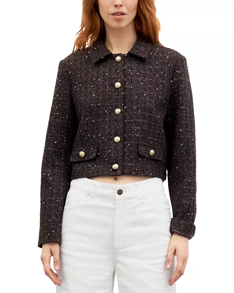Gerard Darel Julsa Cropped Jacket