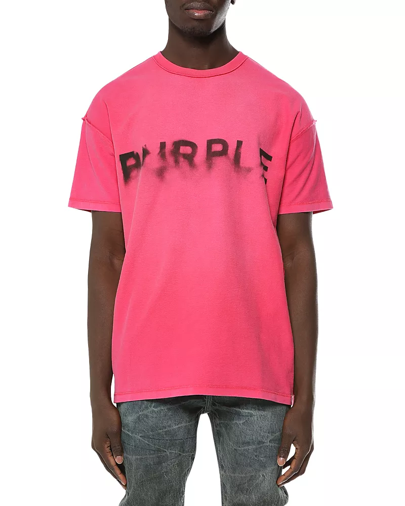 Purple Brand Textured Inside Out Tee