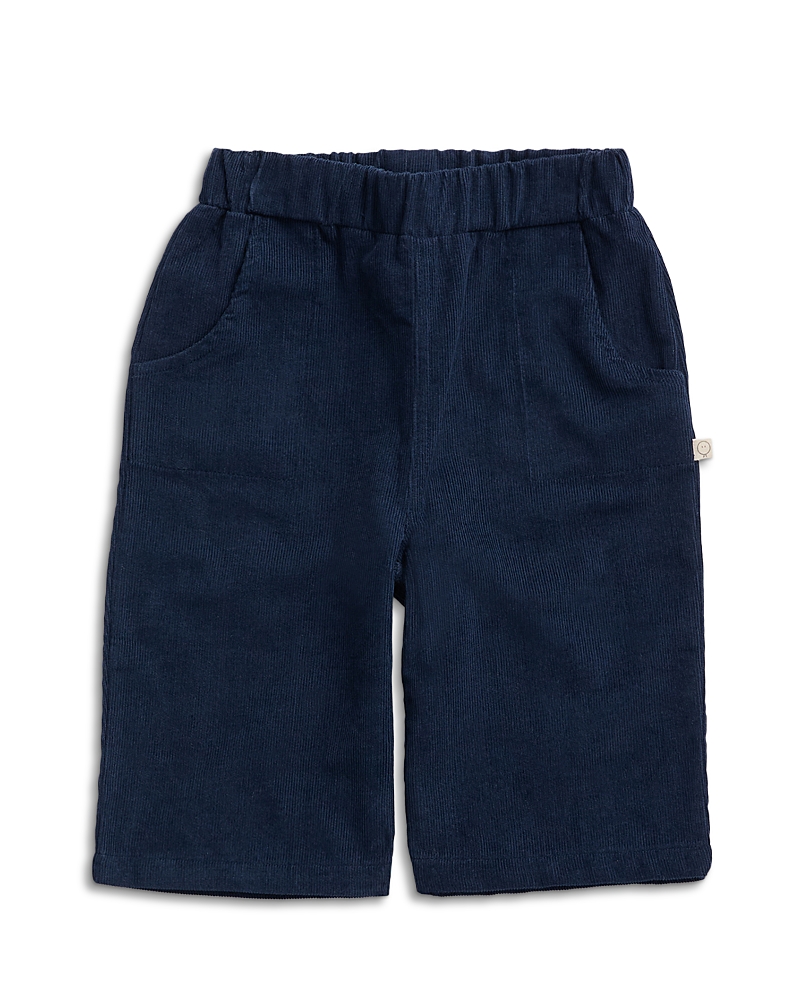 Mori Unisex Corduroy Pull On Trousers - Baby In Pageant Blue