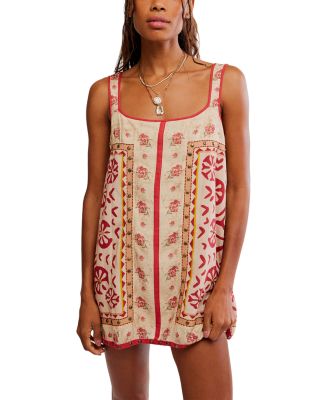 Fleur Cotton Mini Shift Dress