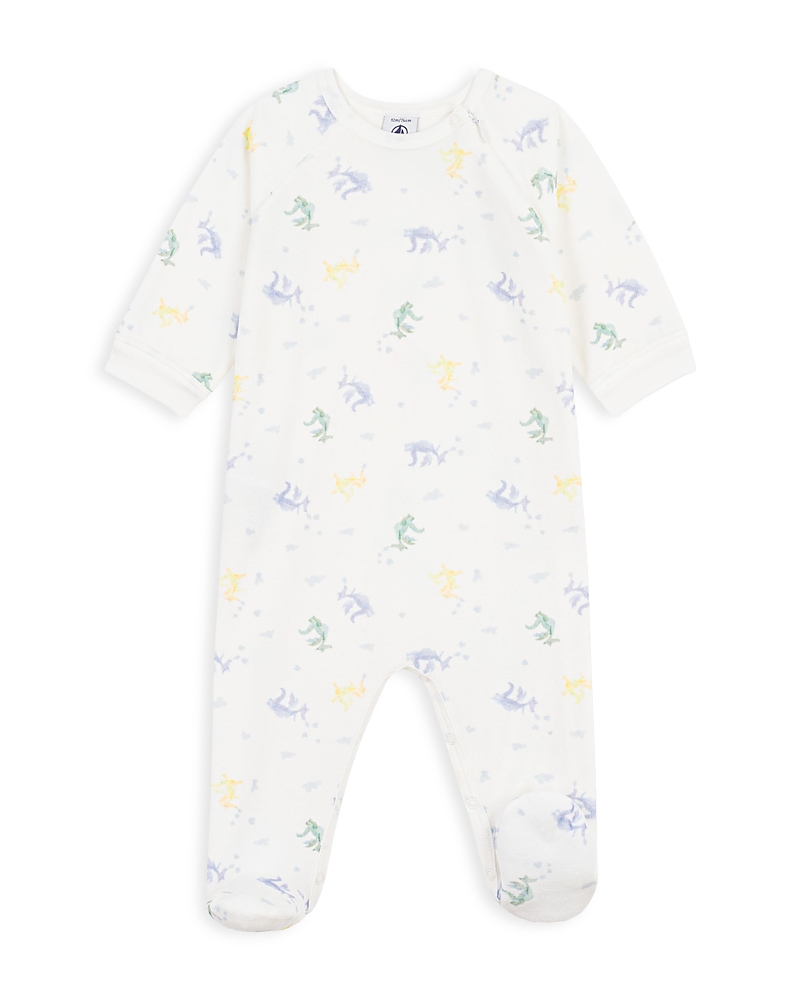 Petit Bateau Boys' Printed Footie One Piece - Baby