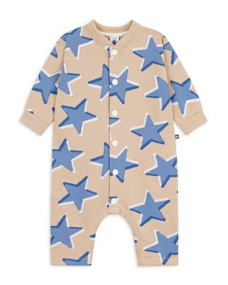 Boys' Long Sleeve Star Print Romper - Baby