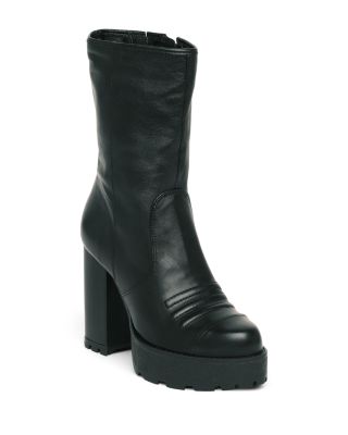 Women's Marley Leather Platform Boots
