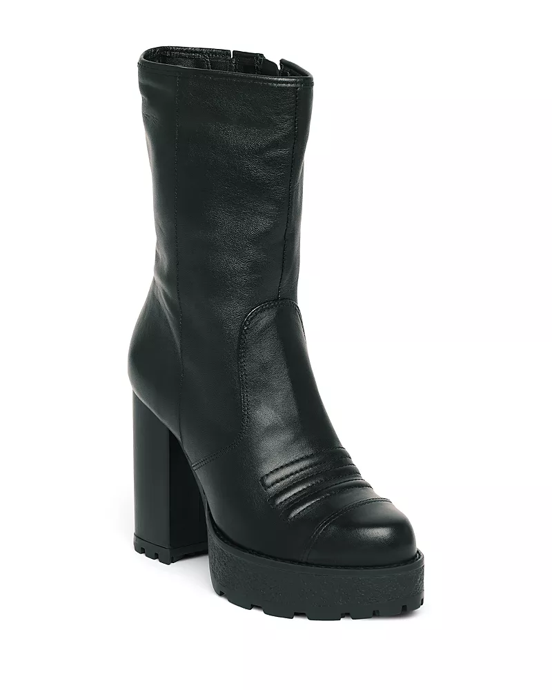 Cinq a Sept Women's Marley Leather Platform Boots