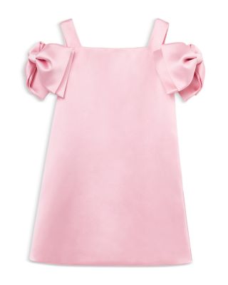 Girls' Satin Bow Dress - Little Kid, Big Kid
