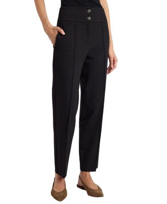 Tania Slim Pant in Stretch Punto Milano