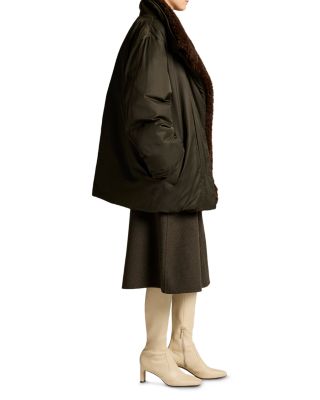 Faux Fur Lined Puffer Coat