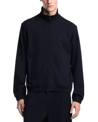 Textured Zip Sweatshirt