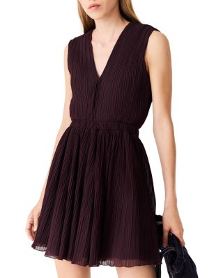 Ribianisso Pleated Skater Dress