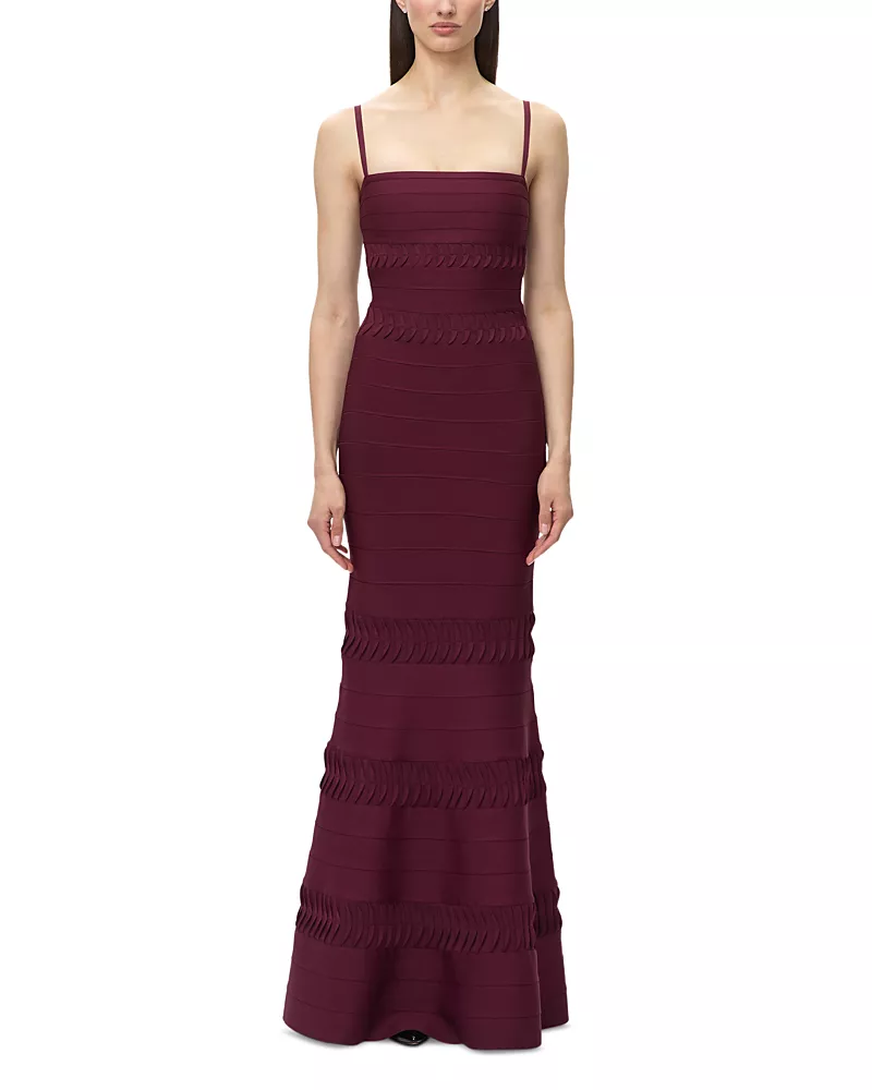 Herve Leger The Caitlin Mermaid Gown