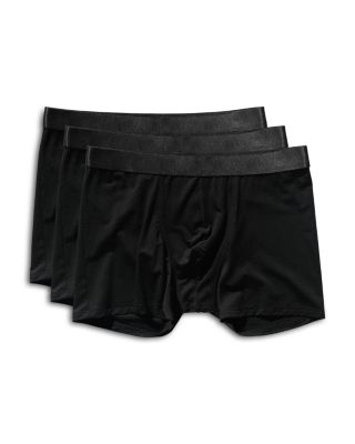 Cdlp Mid Waist Elastic Waistband Logo Boxer Briefs, Pack Of 3 In Black