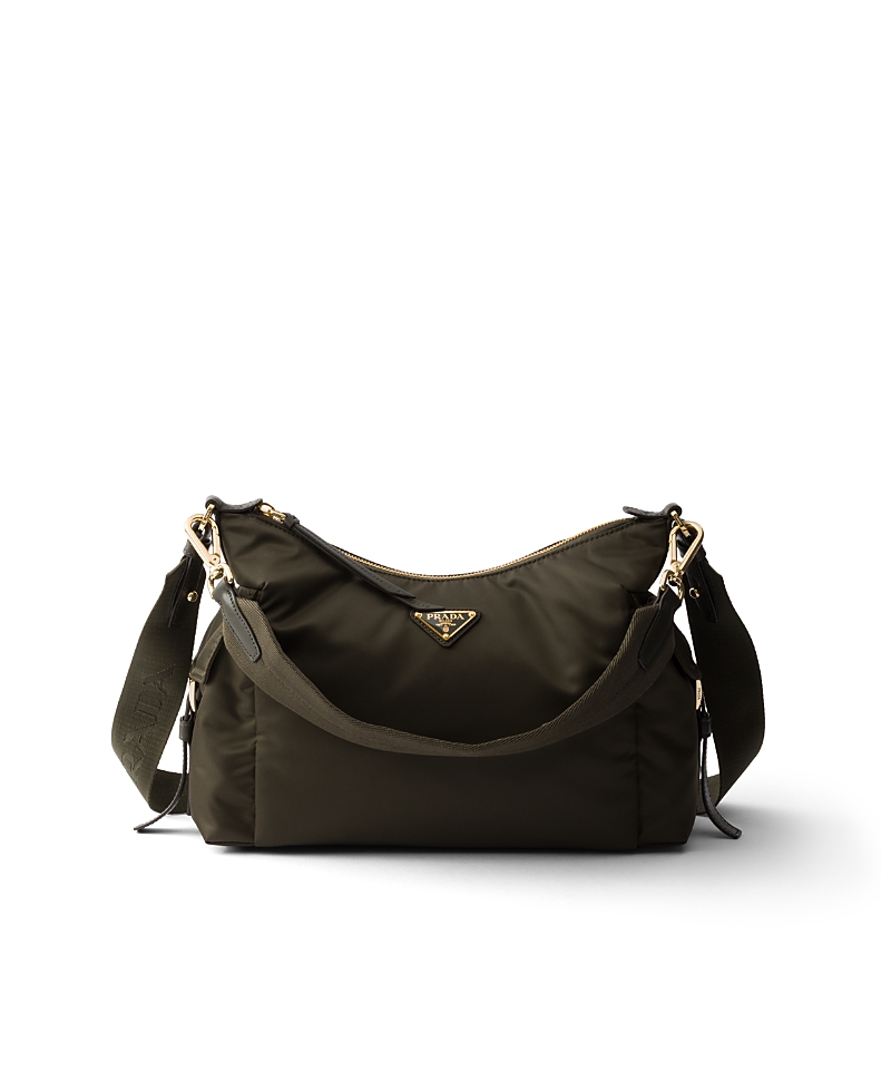 Prada Explore Large Re-Nylon and Leather Bag