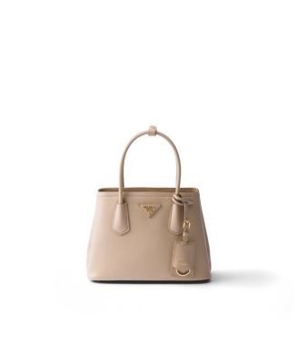  Double Small Saffiano Leather Bag
