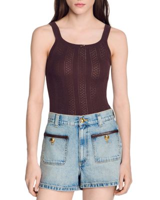 Aloe Cotton Blend Pointelle Tank