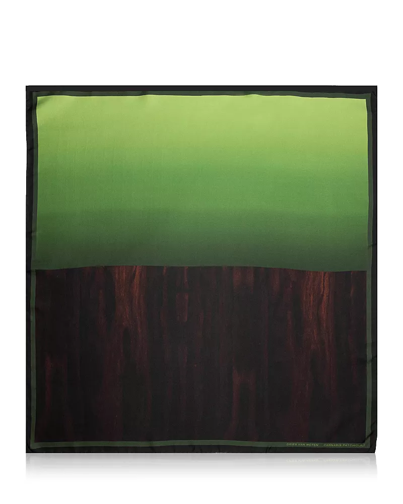 Dries Van Noten Foulard - Cannabis Patchouli