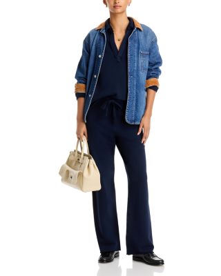 Patrick Cotton Collared Sweatshirt & Catherine Cotton Sweatpants