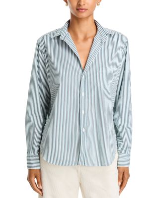 Cotton Printed Relaxed Button Up Shirt