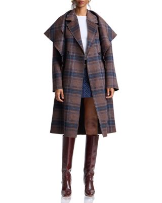 Double Faced Scarf Coat