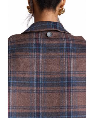 Double Faced Scarf Coat - thumbnail 7