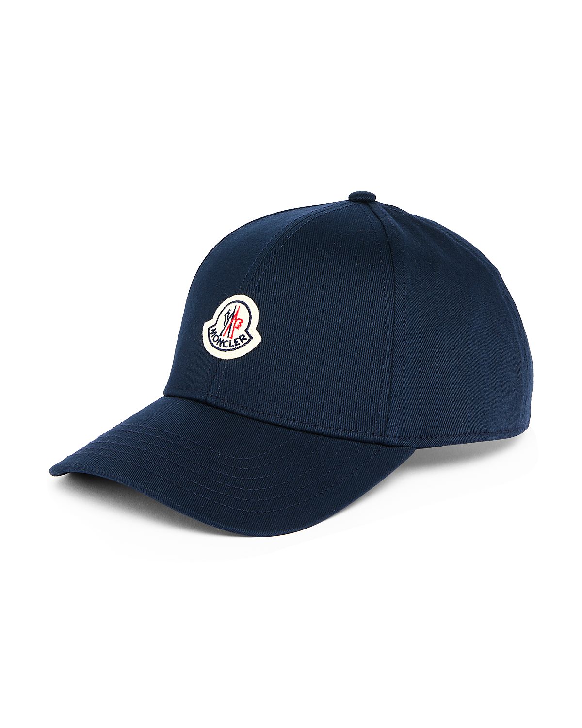 Moncler Gabardine Logo Cotton Baseball Cap