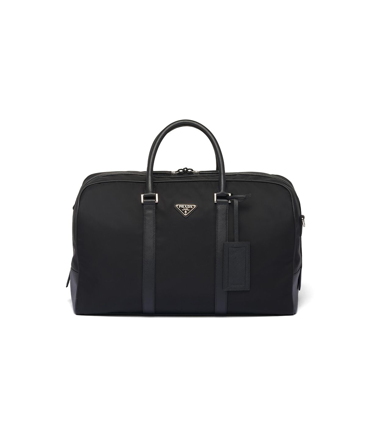 Prada Re-nylon and Saffiano Leather Duffel Bag