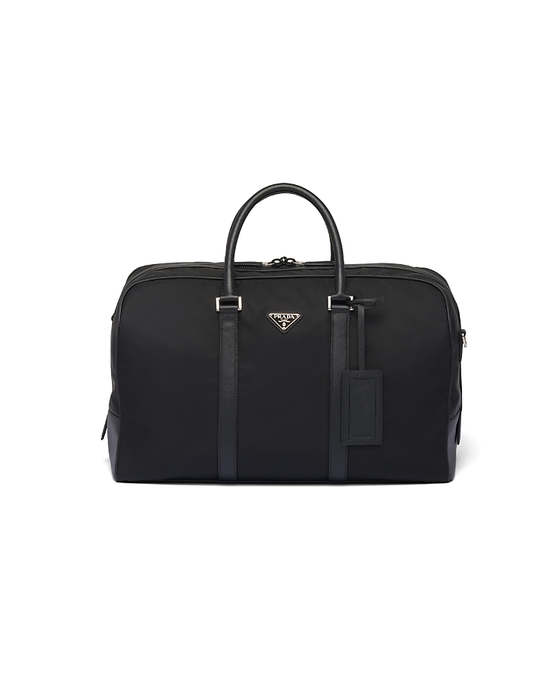 Prada Re-nylon and Saffiano Leather Duffel Bag