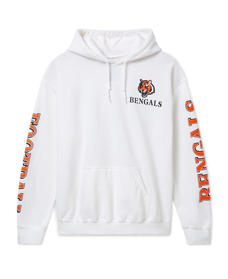 Junk Food Clothing Unisex Cincinnati Bengals Fandom Hoodie In White