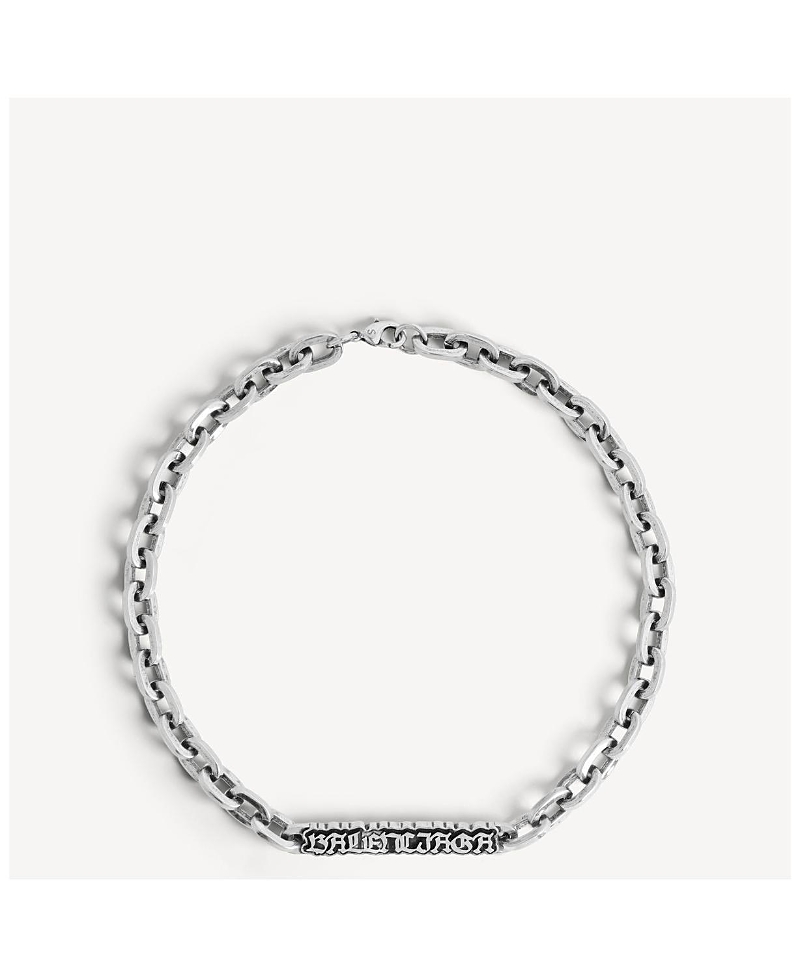 Balenciaga Goth Gourmette Necklace