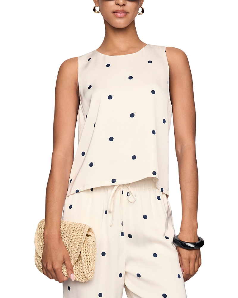 Z Supply Alice Dot Sleeveless Top