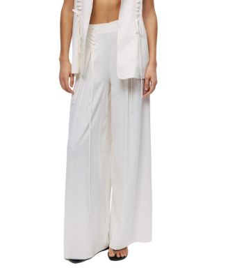 Nocturne Lace Up Wide Leg Pants