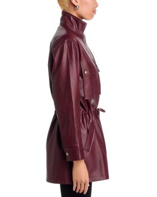 Angelina Faux Leather Jacket - thumbnail 5
