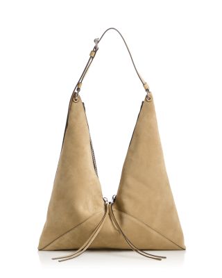 Suede Hobo Bag